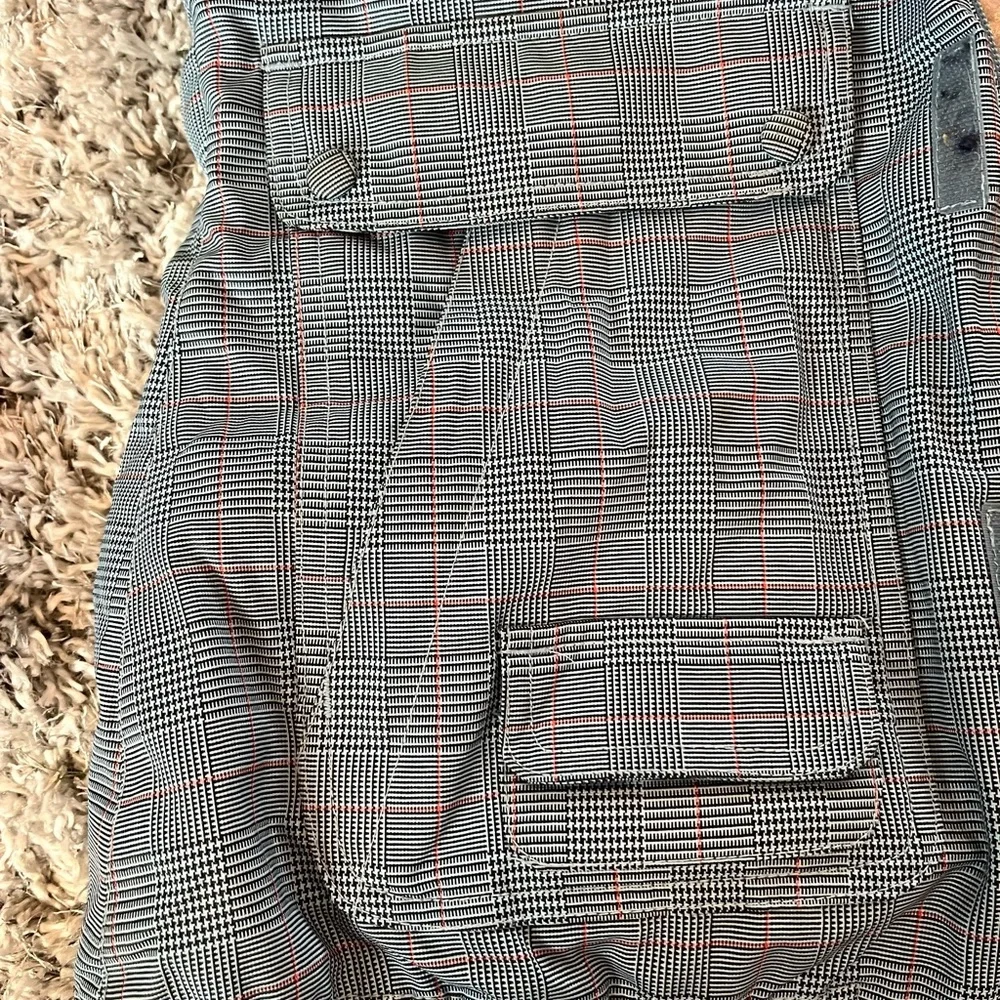 Burton Womens Large Plaid Ski Jacket - Picture 4 of 5